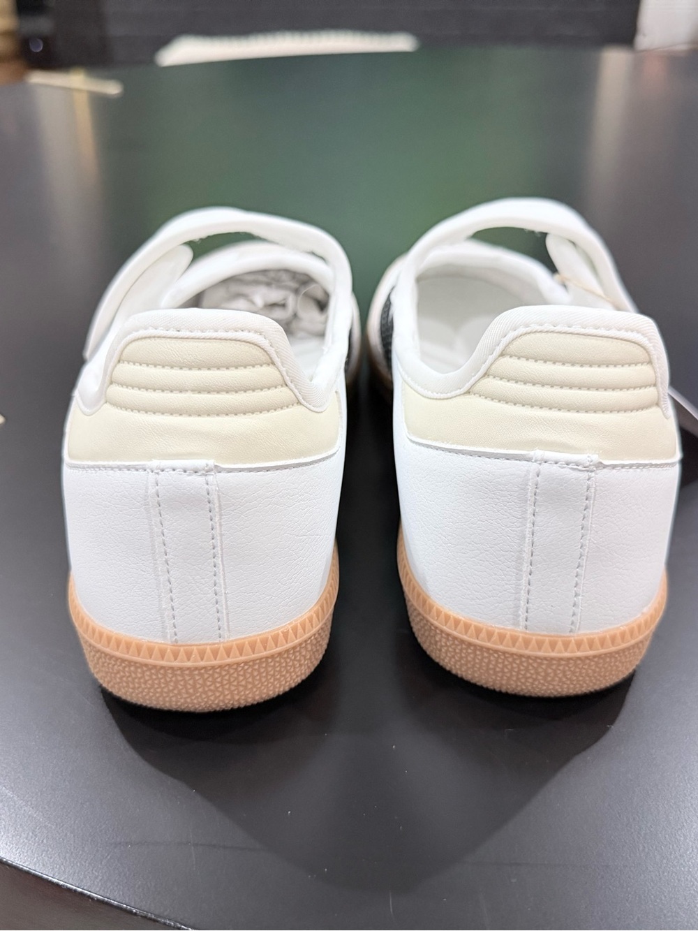 adidas Kids Samba Velcro Sneakers White Black Gum - Picture 5 of 11